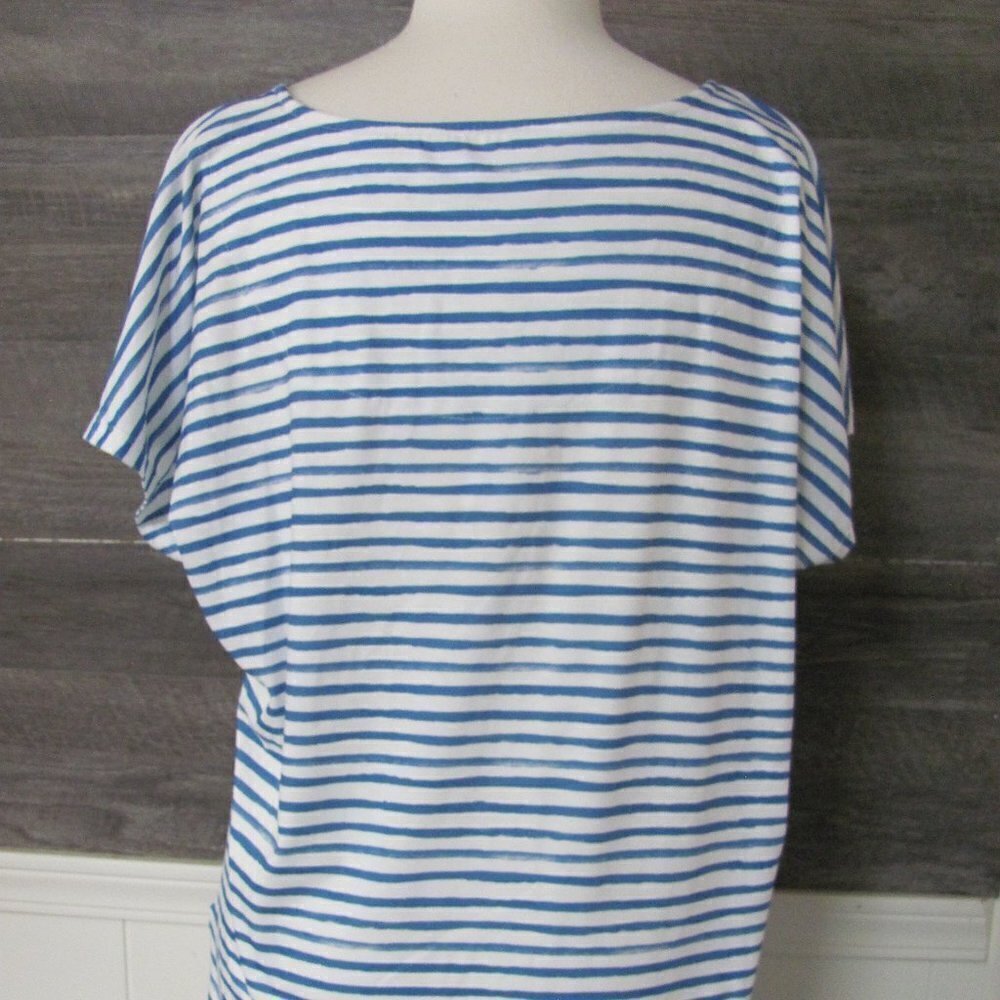 ENERGE WORLD WEAR LADIES SHORT SLEEVE 4TH OF JULY SHIRT - Picture 7 of 13